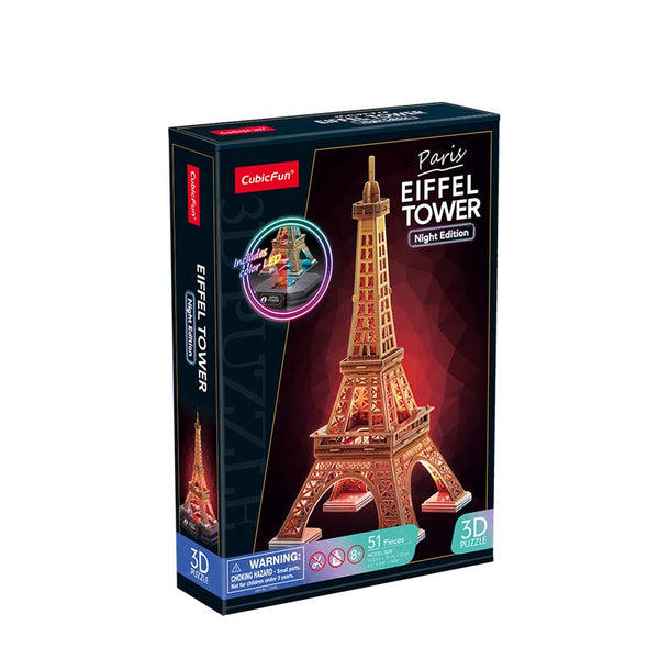 Torre Eiffel LED Night Edition Cubicfun