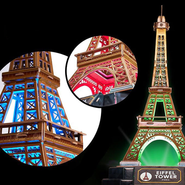 Torre Eiffel LED Night Edition Cubicfun