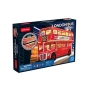 London Bus LED Puzzle 3D Cubicfun