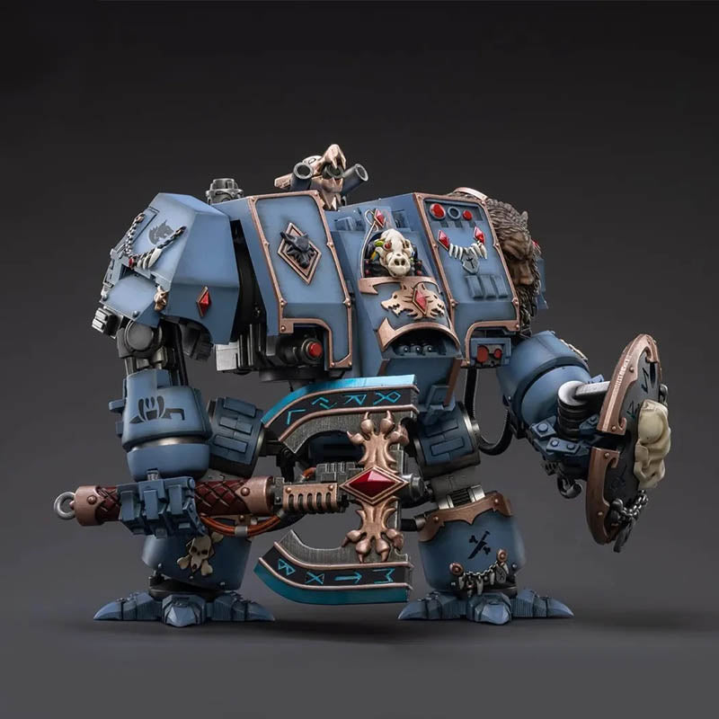 Space Marines Space Wolves Venerable Dreadnought Brother Hvor Warhammer Joytoy