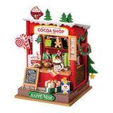 Puesto de chocolate caliente Navideño Cocoa Shop Rolife