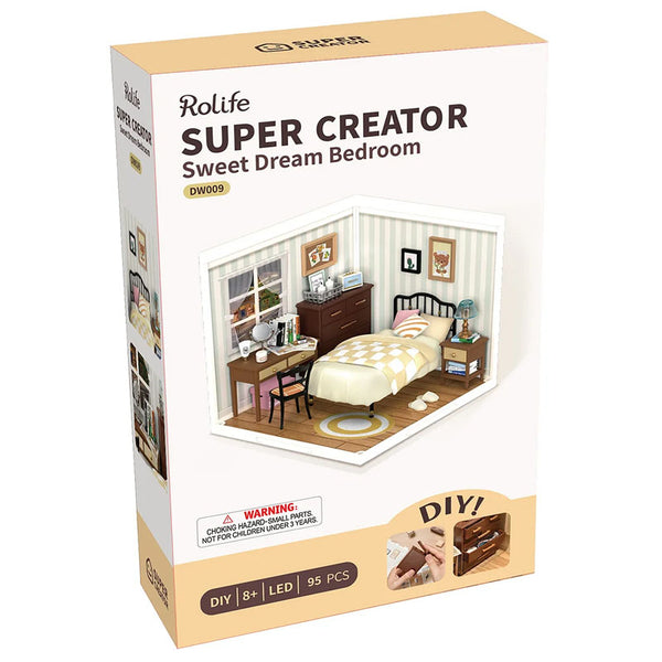 Sweet Dream Bedroom Super Creator 95 Piezas Rolife