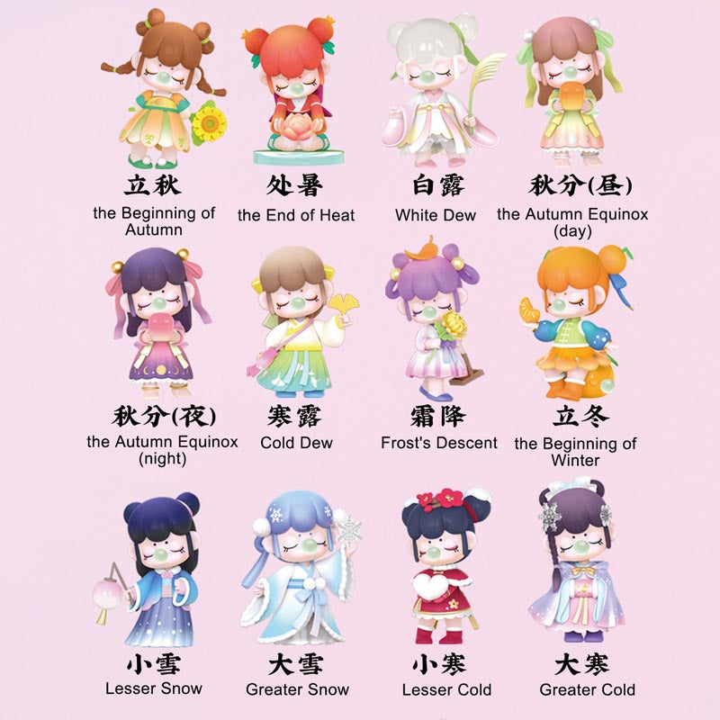 Figuras Sorpresas Nanci Solar Terms 2 Blind Box Rolife ZHXX