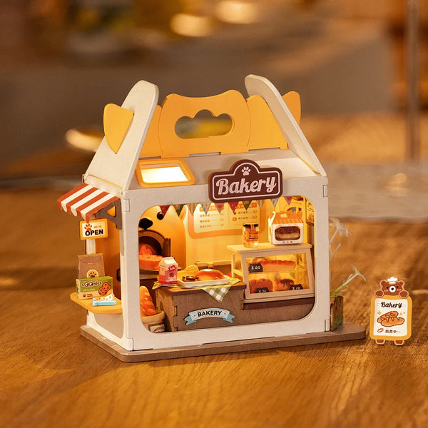 Teddys Bread box maqueta miniatura puzzle 3D ROBOTIME
