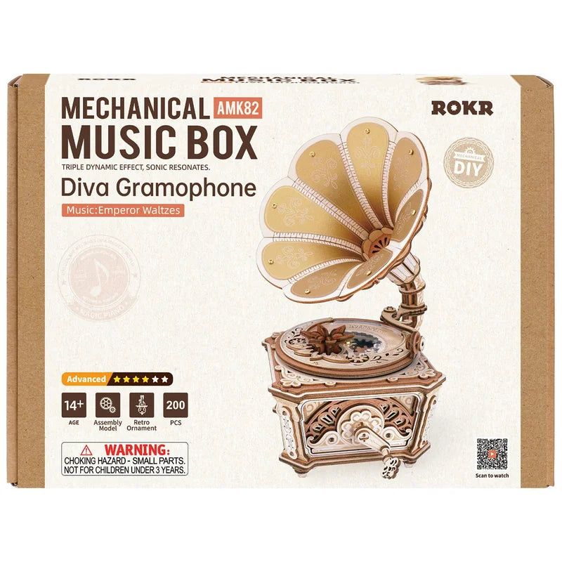 Diva Gramophone Robotime AMK82 · Playmore
