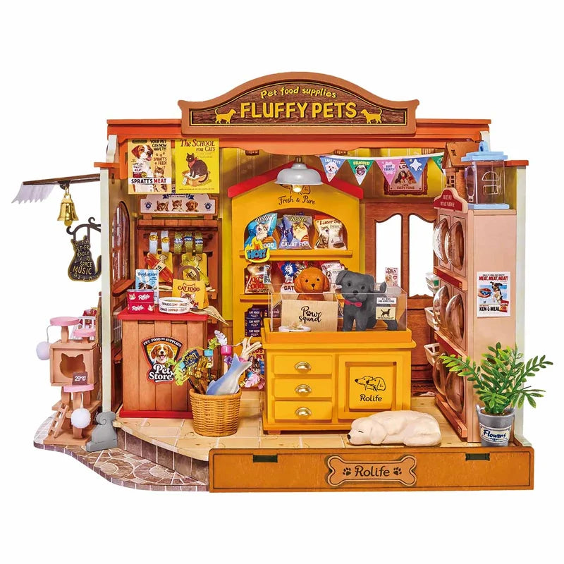 Fluffy Friends Store Robotime DG185 · Playmore