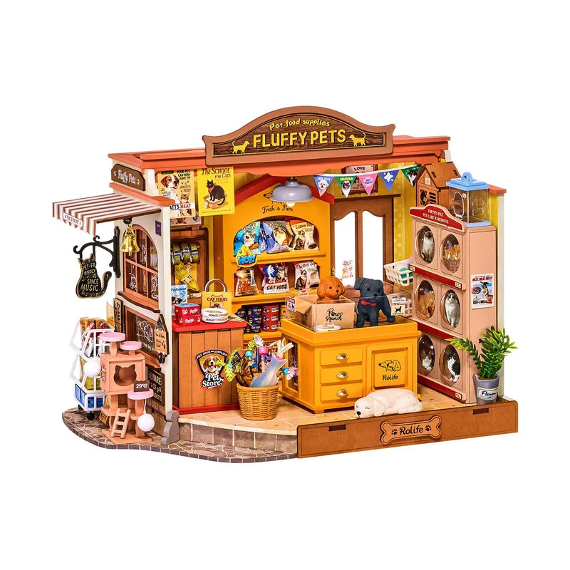Fluffy Friends Store Robotime DG185 · Playmore