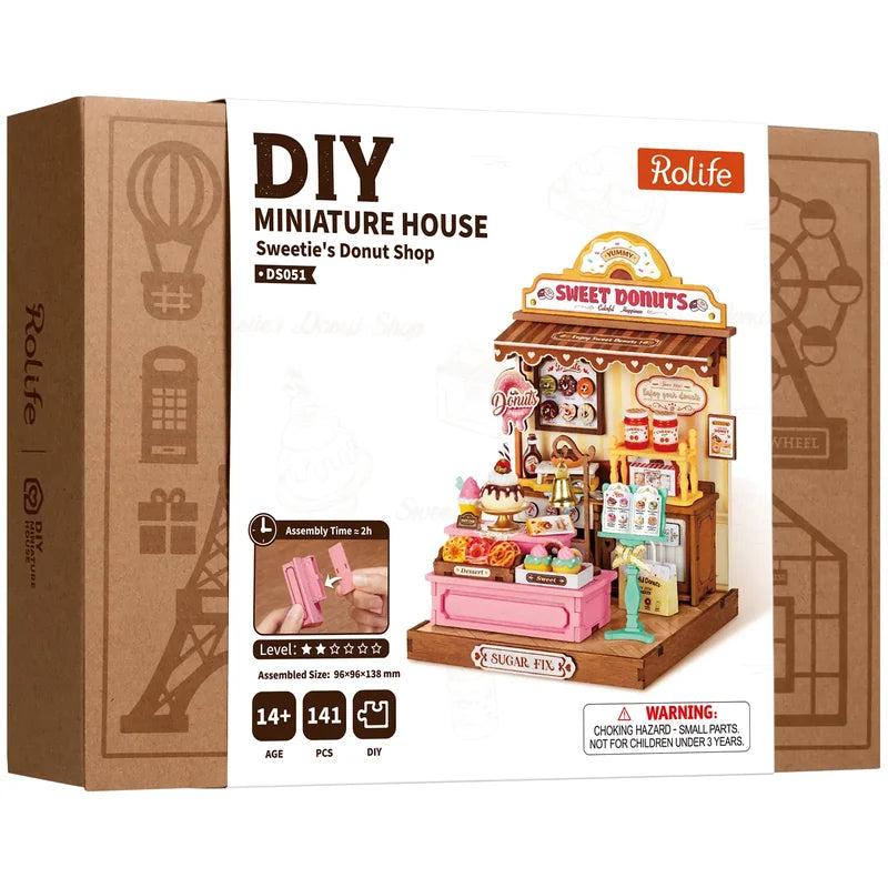 Sweetie's Donut Shop Robotime DS051 · Playmore