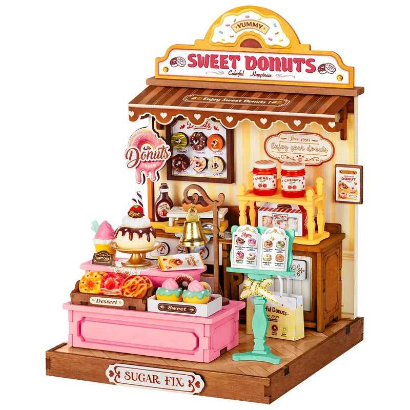 Sweetie's Donut Shop Robotime DS051 · Playmore