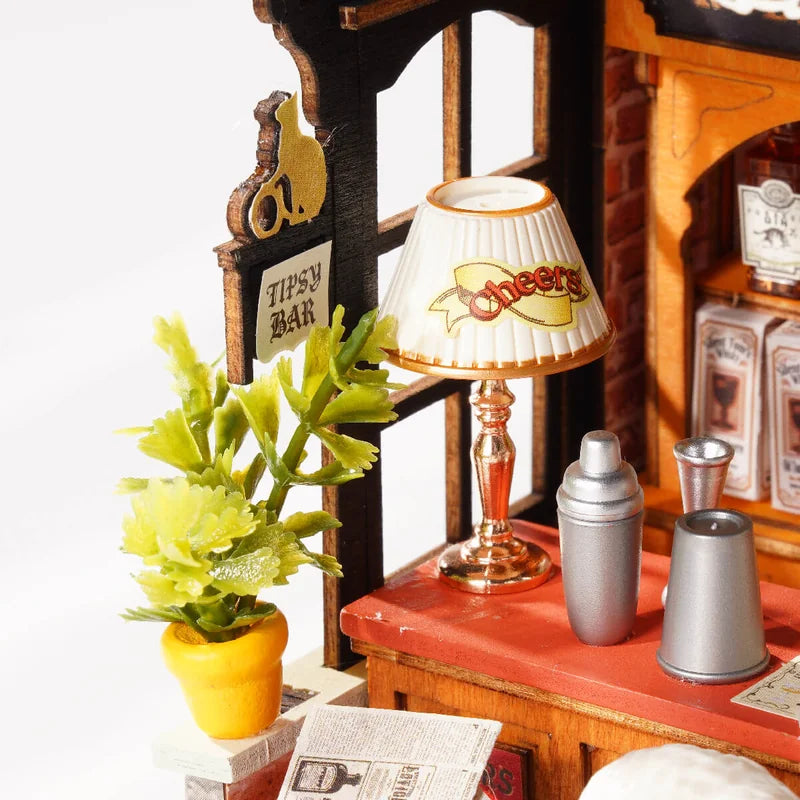 Tipsy Cat Bar Robotime DS054 · Playmore