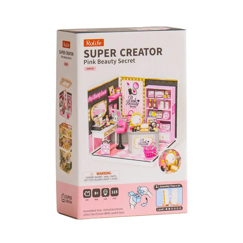 Pink Beauty Secret Robotime DW026 · Playmore