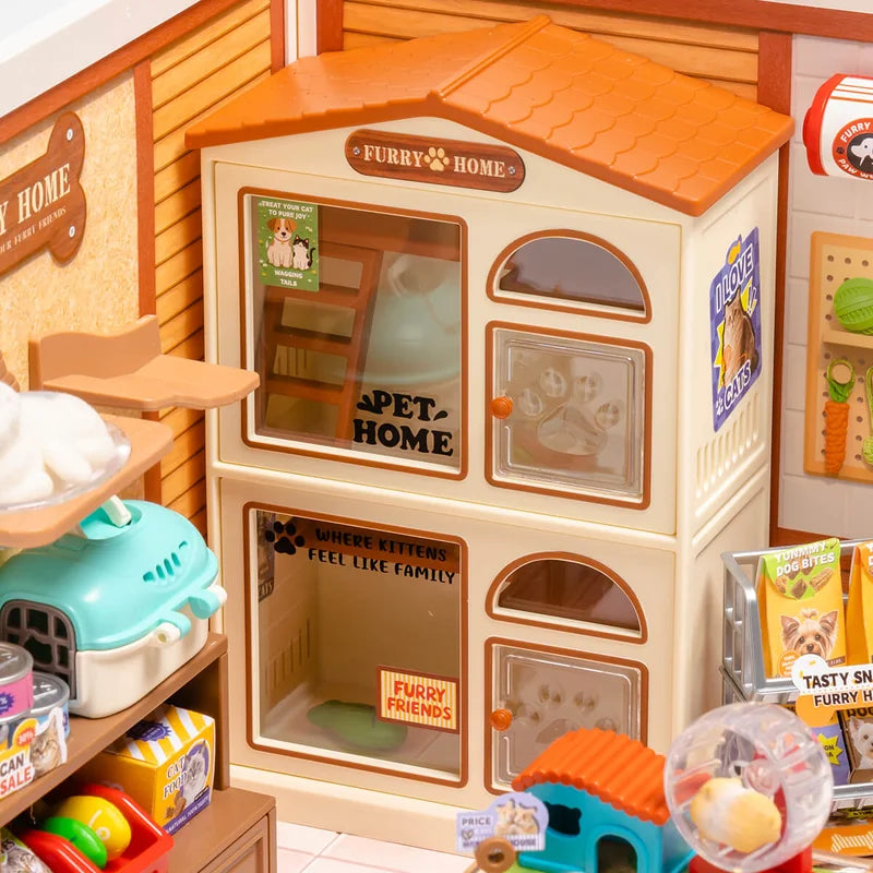 Furry Friends' Home Robotime DW027 · Playmore