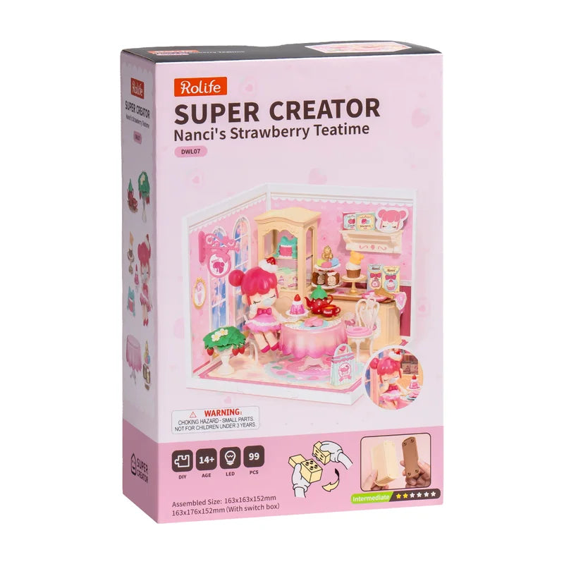 Nanci's Strawberry Teatime Robotime DWL07 · Playmore