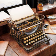 Mechanical Typewriter (Classic version) Robotime LK703B · Playmore