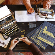 Mechanical Typewriter (Classic version) Robotime LK703B · Playmore