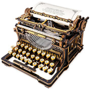 Mechanical Typewriter (Classic version) Robotime LK703B · Playmore