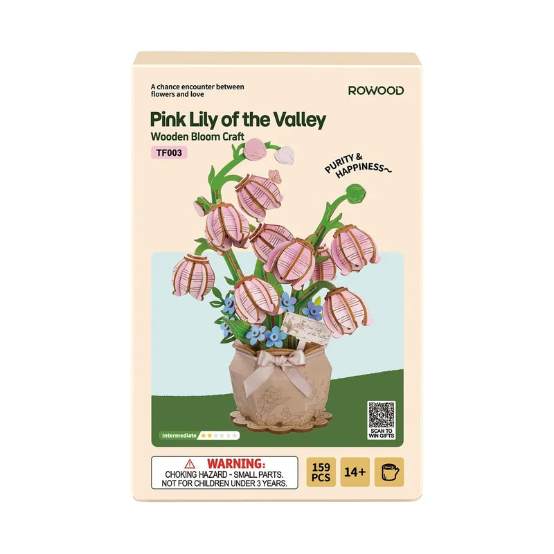 Pink Lily of the Valley Robotime TF003 · Playmore