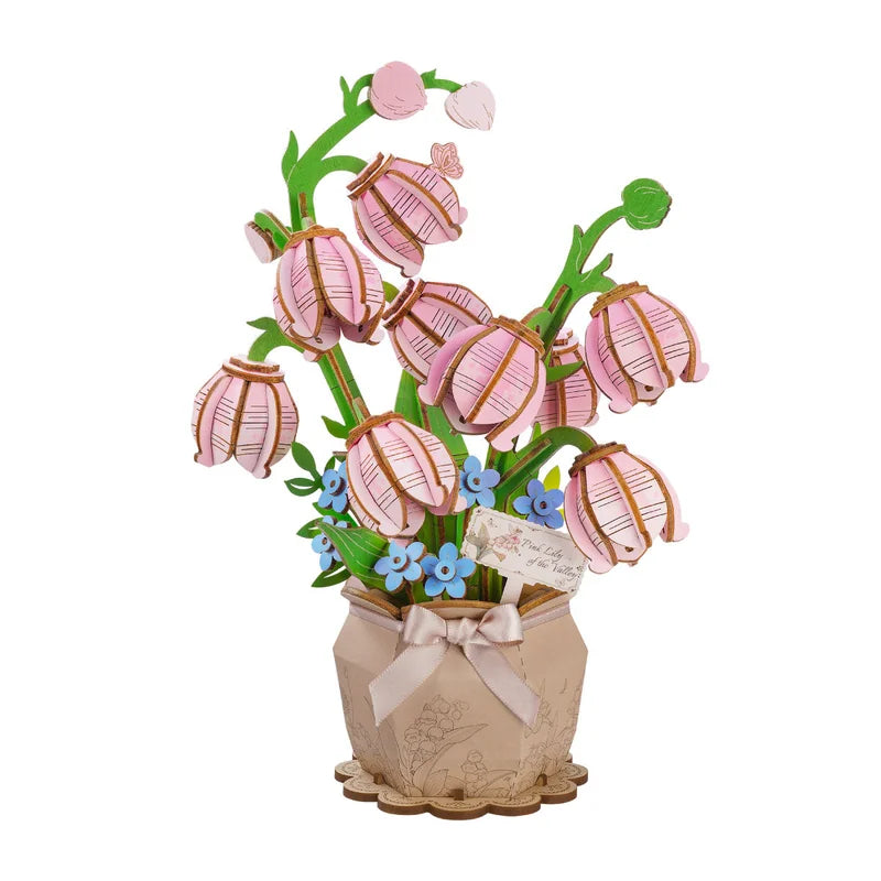 Pink Lily of the Valley Robotime TF003 · Playmore