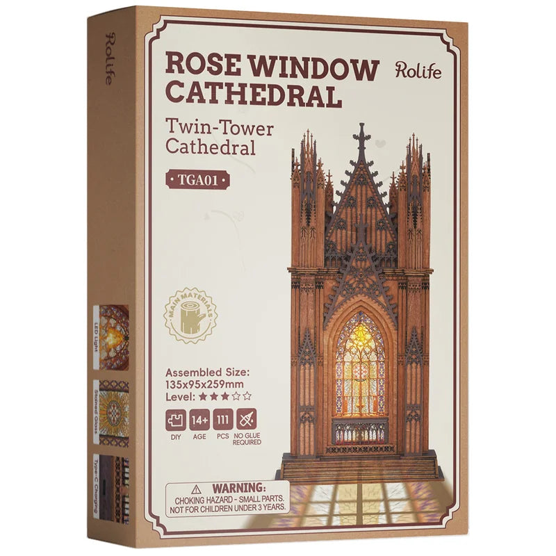Twin-Tower Cathedral Robotime TGA01 · Playmore