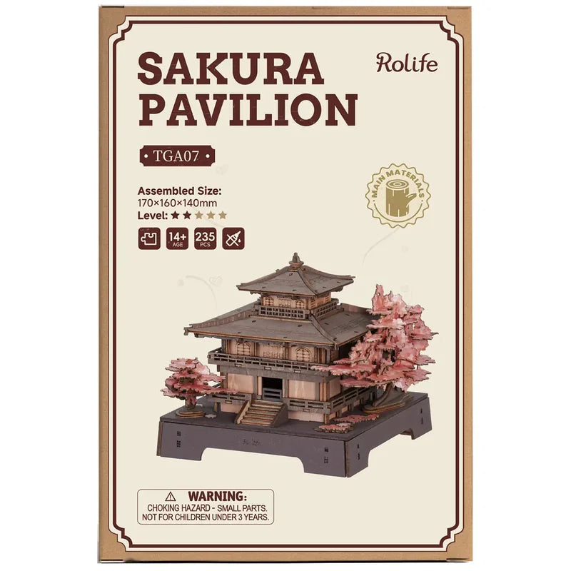 Sakura Pavilion Robotime TGA07 · Playmore
