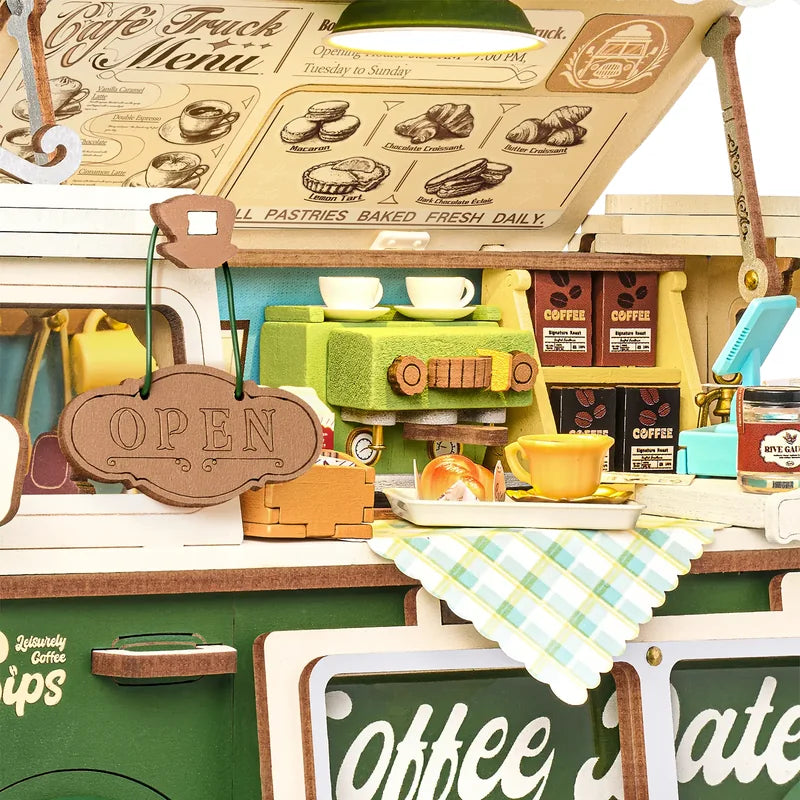 Leo's Coffee Truck Robotime TGS07 · Playmore