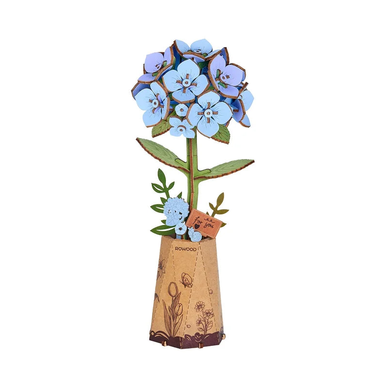 Blue Hydrangea Robotime TW141 · Playmore
