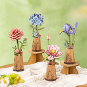 Blue Hydrangea Robotime TW141 · Playmore