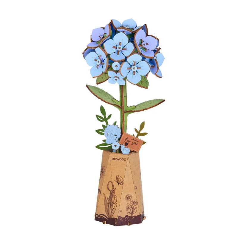 Blue Hydrangea Robotime TW141 · Playmore
