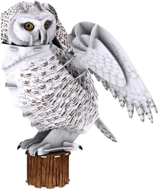 Buho Snowy Owl Natgeo CubicFun