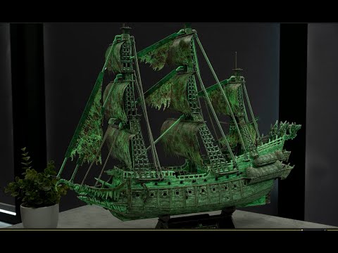 El Caleuche The Flying Dutchman Glow in Dark