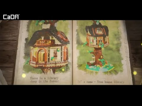 Biblioteca en la Casa del Arbol 1808 Piezas CaDA