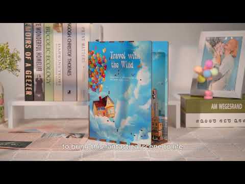 Travel Wind UP Booknook Tonecheer