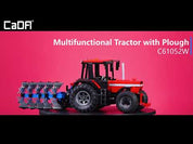 Tractor Agrícola Radio Control Armable 1675 Piezas Eric Trax