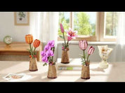 Flor Pink Tulip Tulipan Rosa Rolife