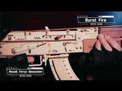 Rifle de madera AK47 Armable