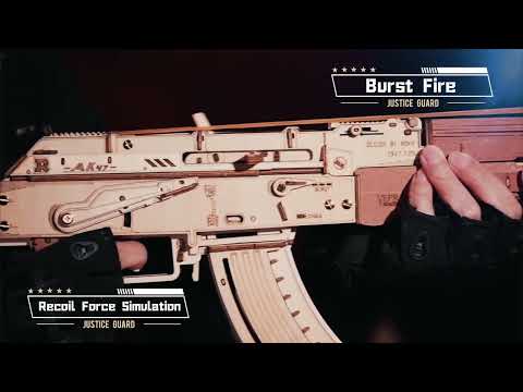 Rifle de madera AK47 Armable