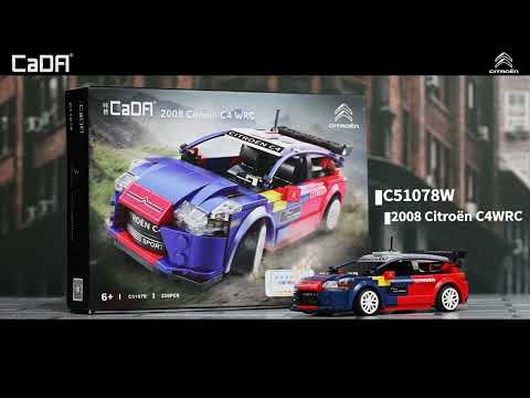 Citroen C4 Rally Radio Control Armable 329 Piezas