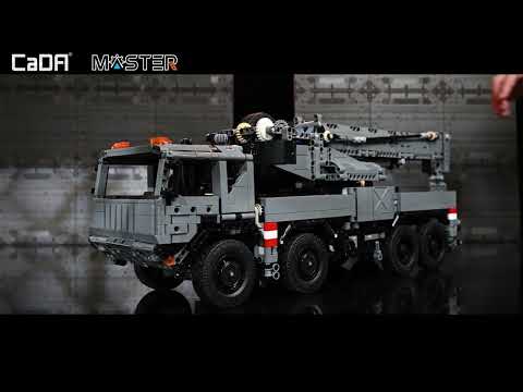 Camión Armable Military Crane Truck CaDA