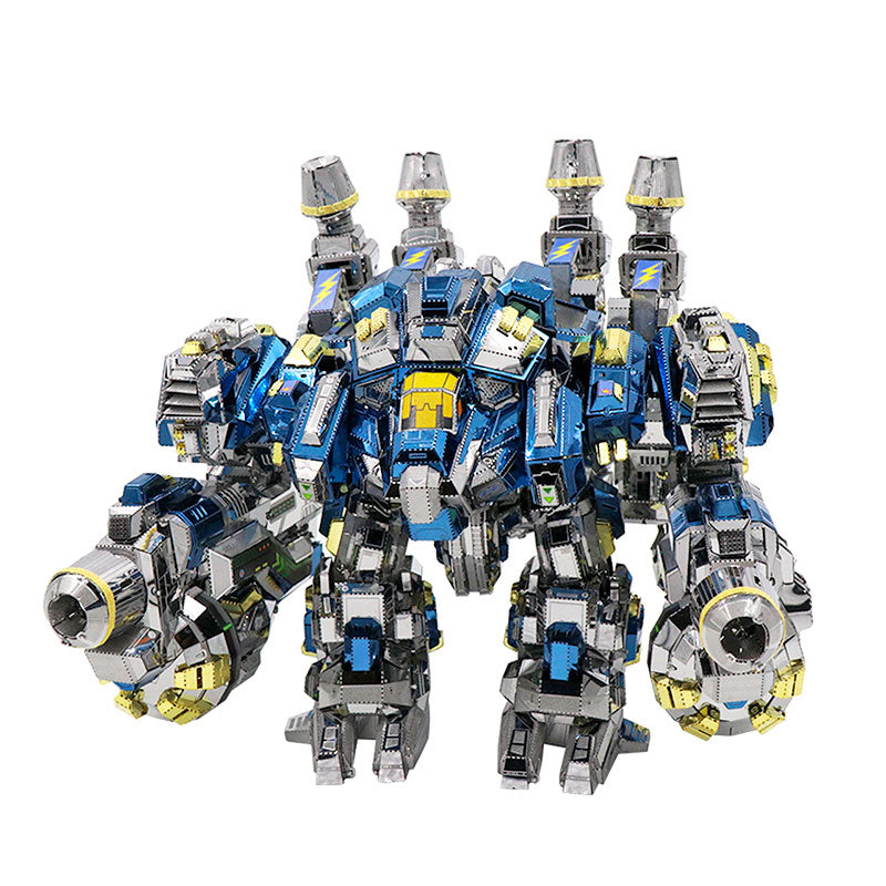 Robot de Asedio Thor Starcraft Puzzle 3D de Metal YMN020 Maple MU