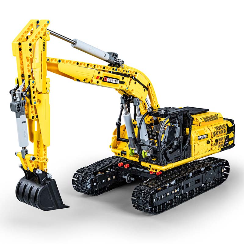 Excavadora PRO 1708 Piezas Escala 1:20 Armable CaDA C61082W