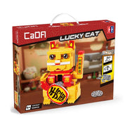 Alcancía Autómata Gato de la Suerte Armable 525 Piezas