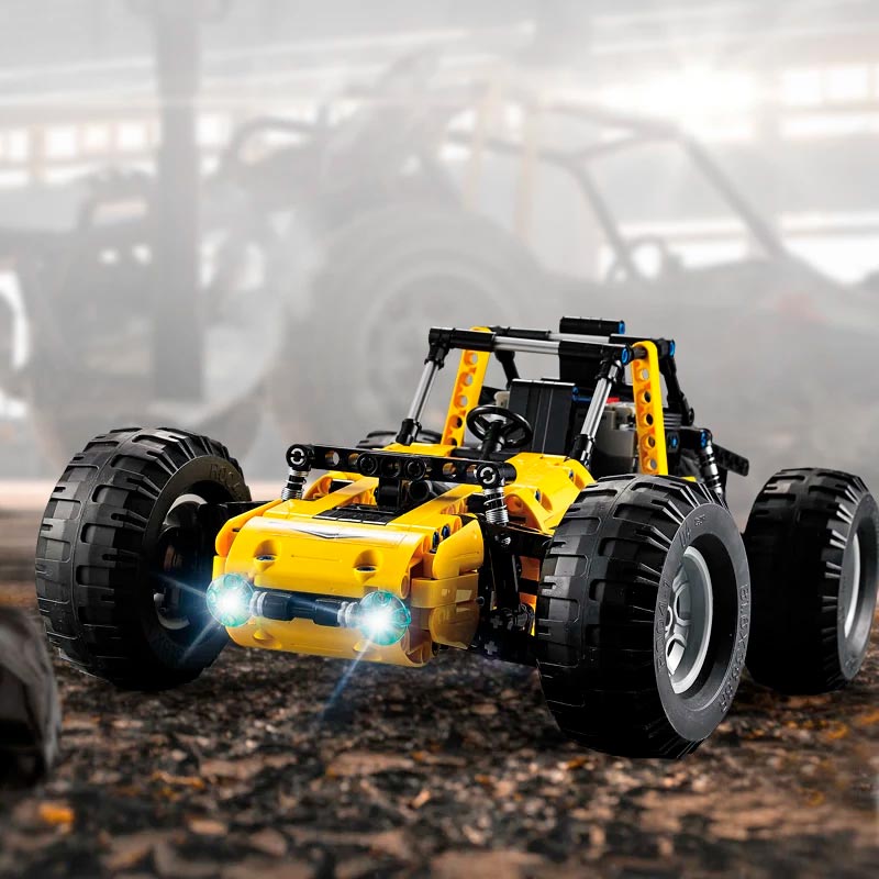 Buggy Todo Terreno Radio Control Armable 522 Piezas CaDA