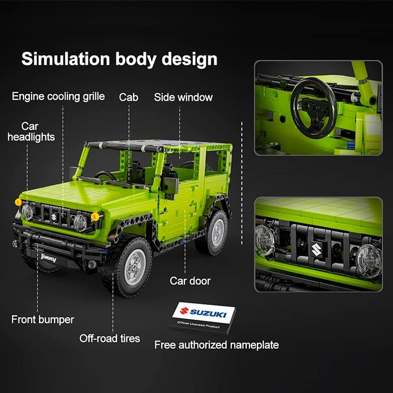 Jual Double E CADA Bricks Suzuki Jimny C51201W Dual Mode Control Jual Double E CADA Bricks Suzuki Jimny C51201W Dual Mode Control