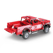 Camioneta Pickup Radio Control Armable 549 Piezas