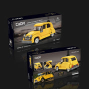Citroneta Citroen 2CV Armable 298 Piezas Escala 1:24