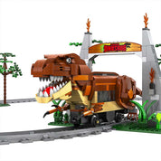 Tren Eléctrico Parque Jurásico Armable 1039 Piezas