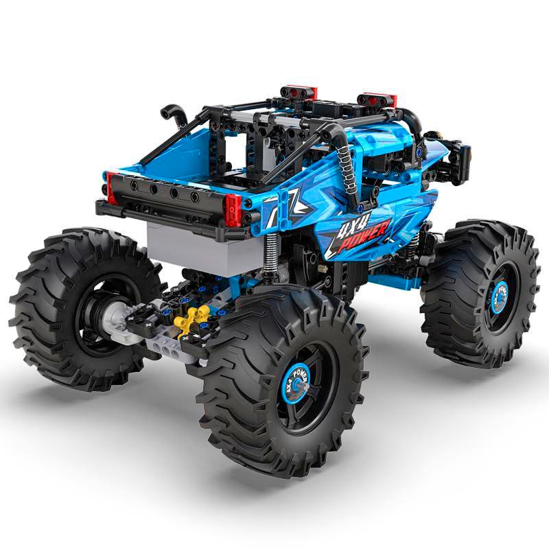 Monster Truck 4x4 Radio Control LED Armable 699 Piezas