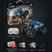 Monster Truck 4x4 Radio Control LED Armable 699 Piezas