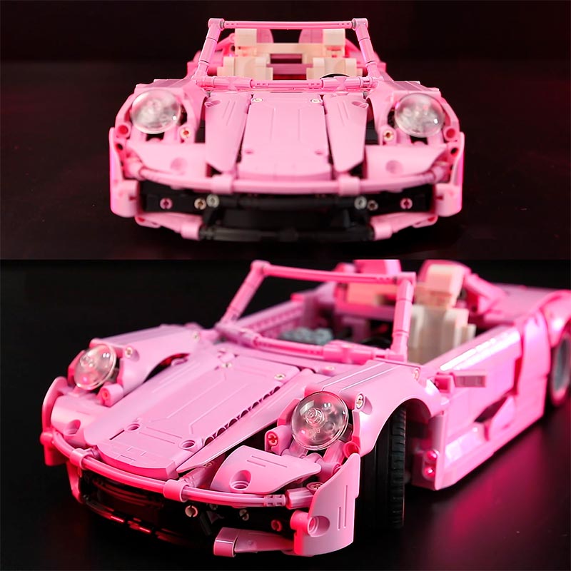 Pink Holiday Armable 1181 Piezas Escala 1:12 Mecánico
