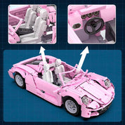 Pink Holiday Armable 1181 Piezas Escala 1:12 Mecánico